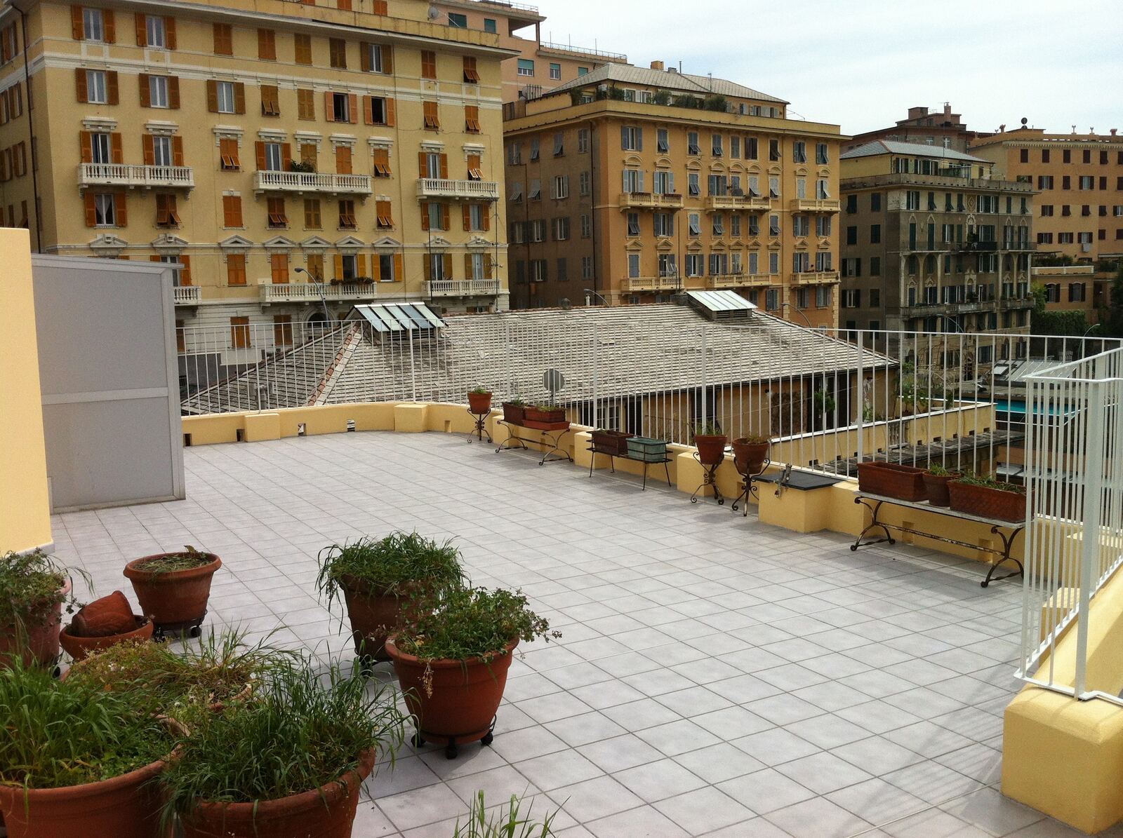 Terrazzo ristrutturato Via Acquarone Genova